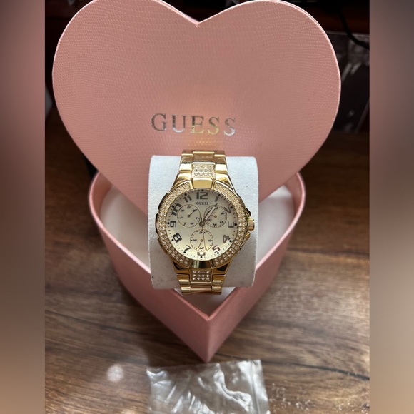 GUESS Women’s Multi-Function Gold-Tone Sport Watch - Picture 8 of 16